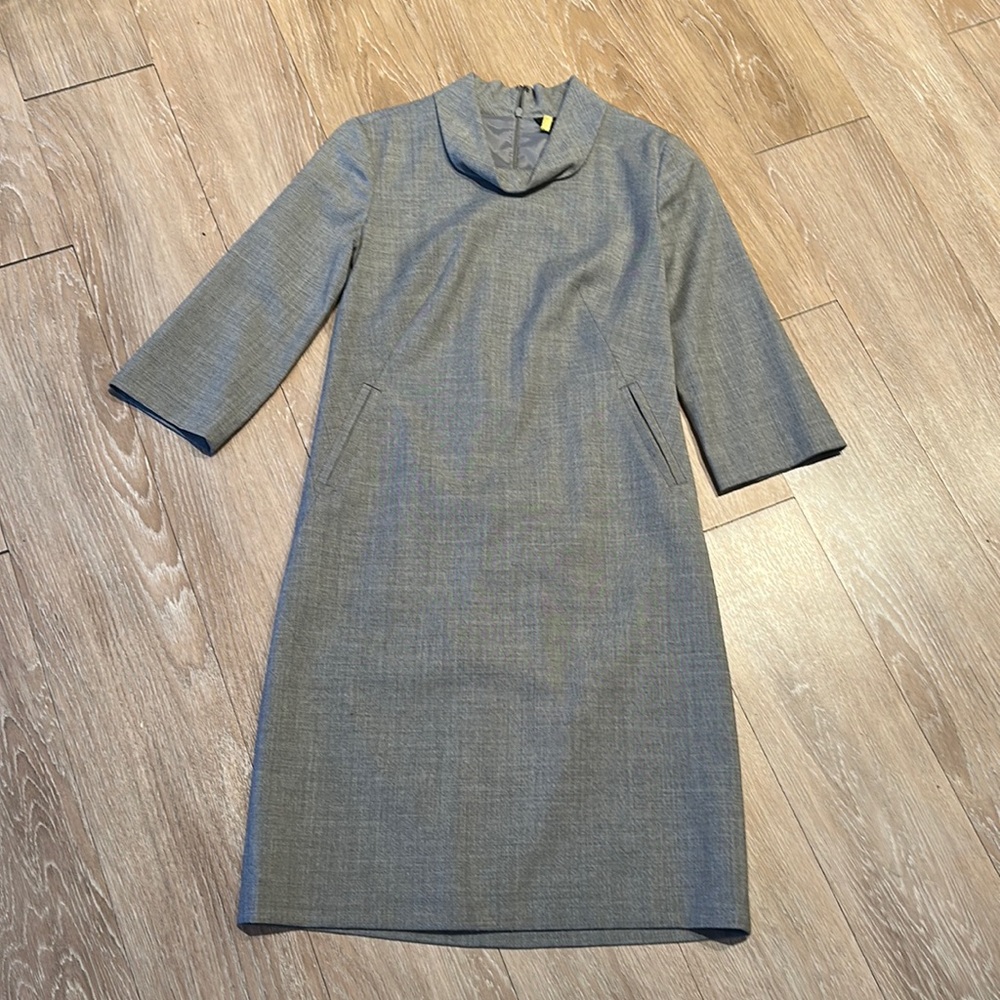 Banana Republic Wool Cowl Neck Dress